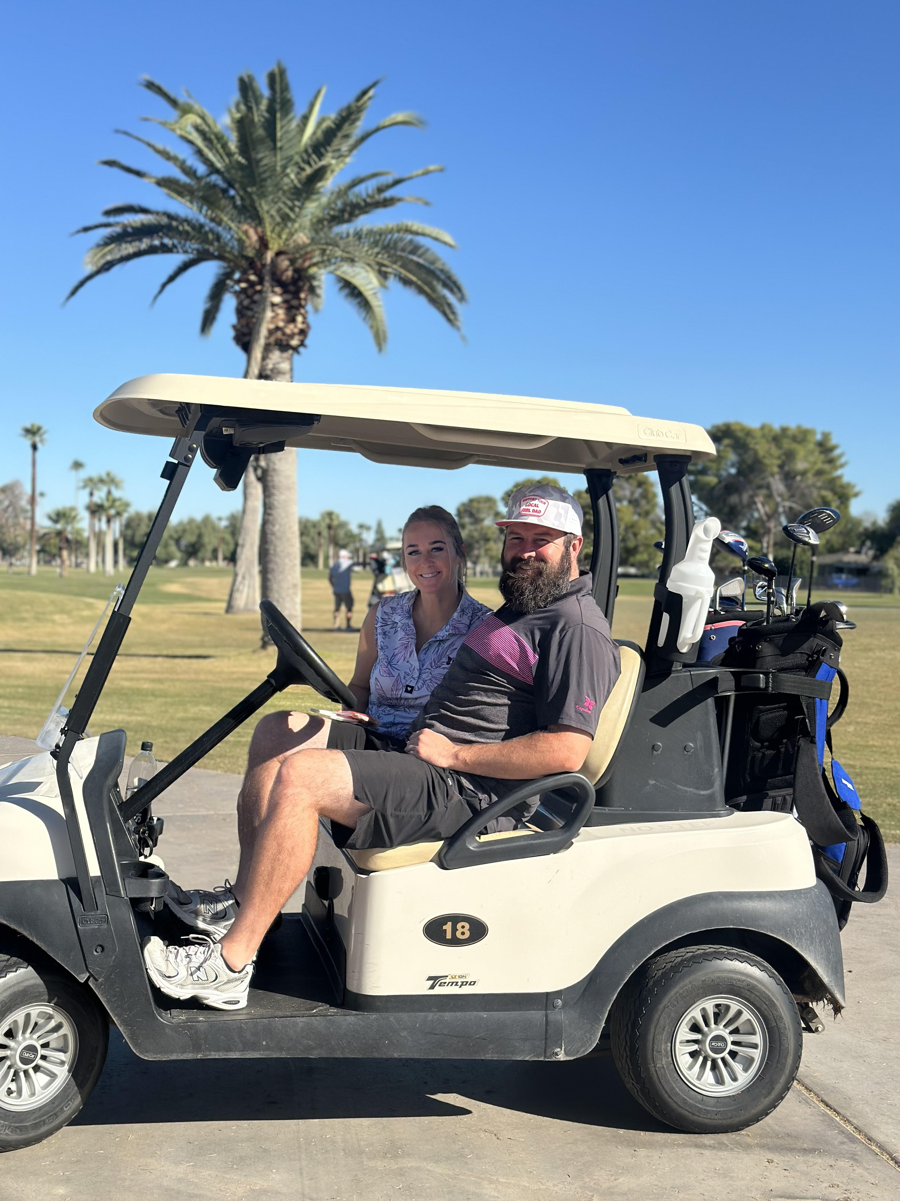 Golfing with your wife